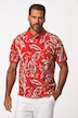 Poloshirt, Halbarm, Piqué, floraler Print, bis 8 XL
