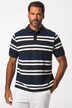 Poloshirt, Halbarm, Piqué, Ringel, bis 8 XL