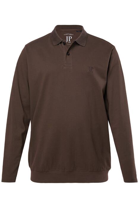 Polokošile, Basic, pohodlný břišní střih, dlouhé rukávy, piké, do 8XL