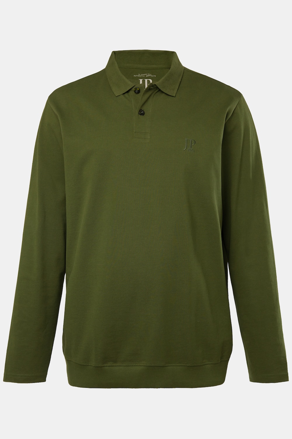 JP1880 Poloshirt, Bauchfit, Basic, Langarm, Piqué, XXL bis 8 XL