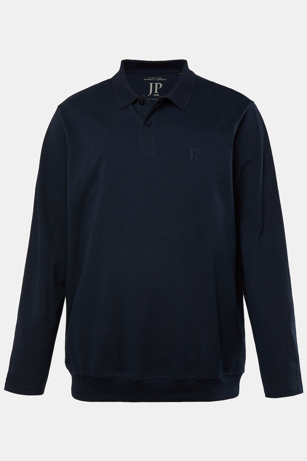 JP1880 Poloshirt, Bauchfit, Basic, Langarm, Piqué, XXL bis 8 XL
