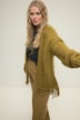 offene Strickjacke, oversized, extra softer Strick, Fransensaum