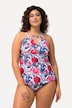 Tankini, Punkte, Cut-Outs, Softcups, Holzoptik-Dekore
