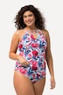 Tankini, Punkte, Cut-Outs, Softcups, Holzoptik-Dekore