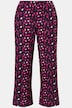 7/8-Jerseyhose, Punkte, weites Bein, Elastikbund