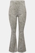 Uitlopende broek, legging, glitter-paisley, elastische tailleband