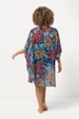 Tunika, met print, oversized, V-hals, korte mouwen