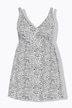 Badekleid, Leomuster, Softcups, Wickeloptik