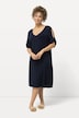 Jersey-Strandkleid, V-Ausschnitt, Zierbänder, Halbarm