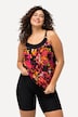 Tankini con pantaloncini, coppe morbide e spalline regolabili