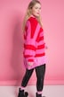 Pullover, oversized, Blockstreifen, Rundhals, Langarm