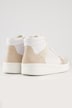Remonte leren sneakers, leermix, wijdte F 1/2