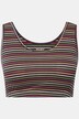 Bustier in cotone biologico senza ferretto con righe