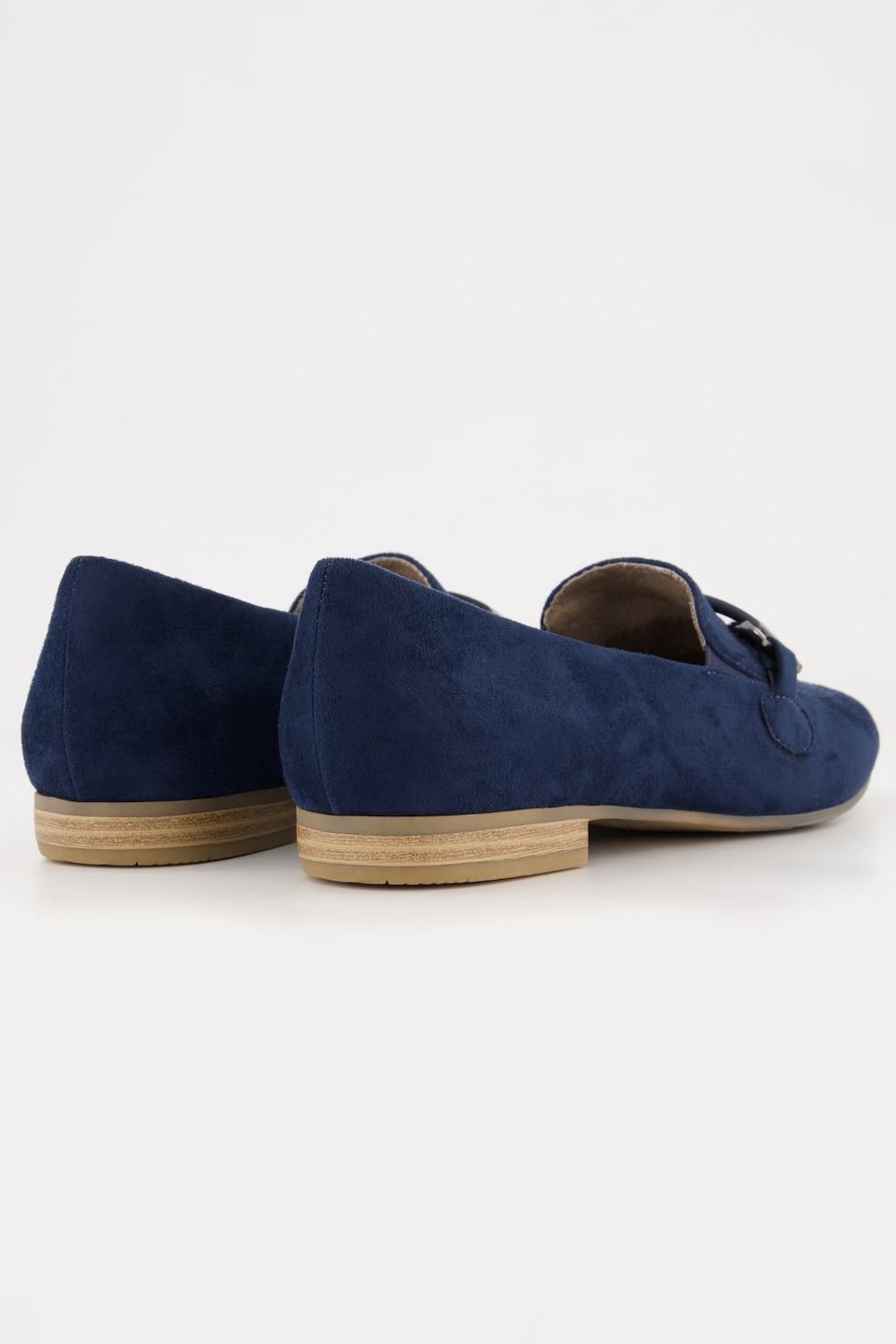 Stora storlekar Loafers, Dam, blå, storlek: 39, Annat, Ulla Popken