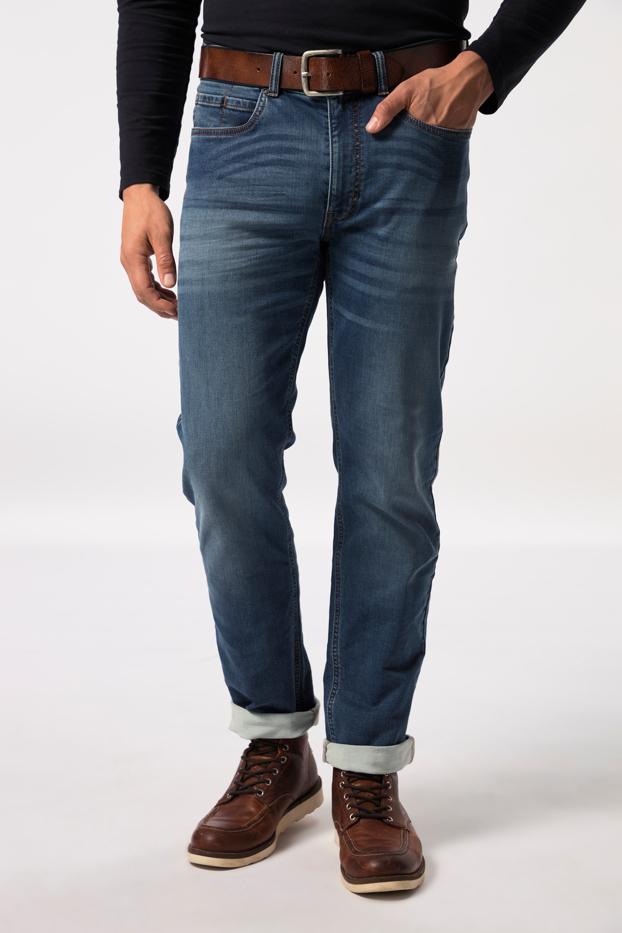 JP 1880 Herren große Größen Jeans FLEXNAMIC Straight Fit 5 Pocket
