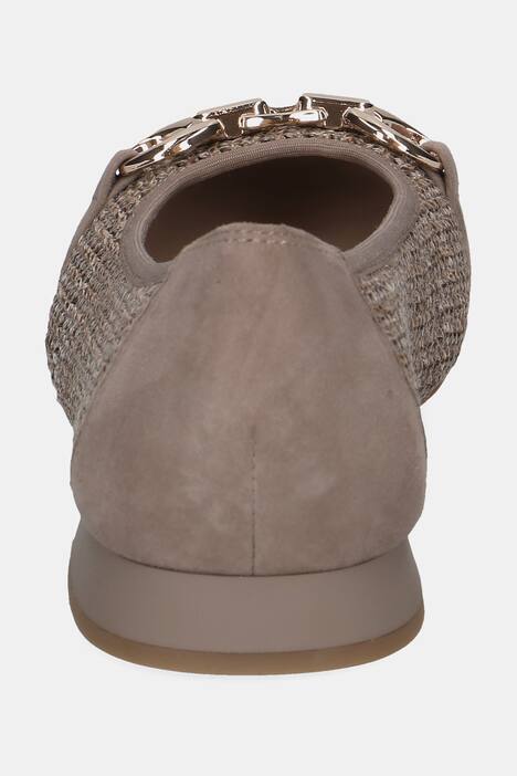 Caprice Ballerinas, Flechtoptik, Zierspange, Weite G