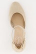 Tamaris Comfort leren pumps, klittenband, comfortabele wijdte