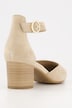 Tamaris Comfort leren pumps, klittenband, comfortabele wijdte