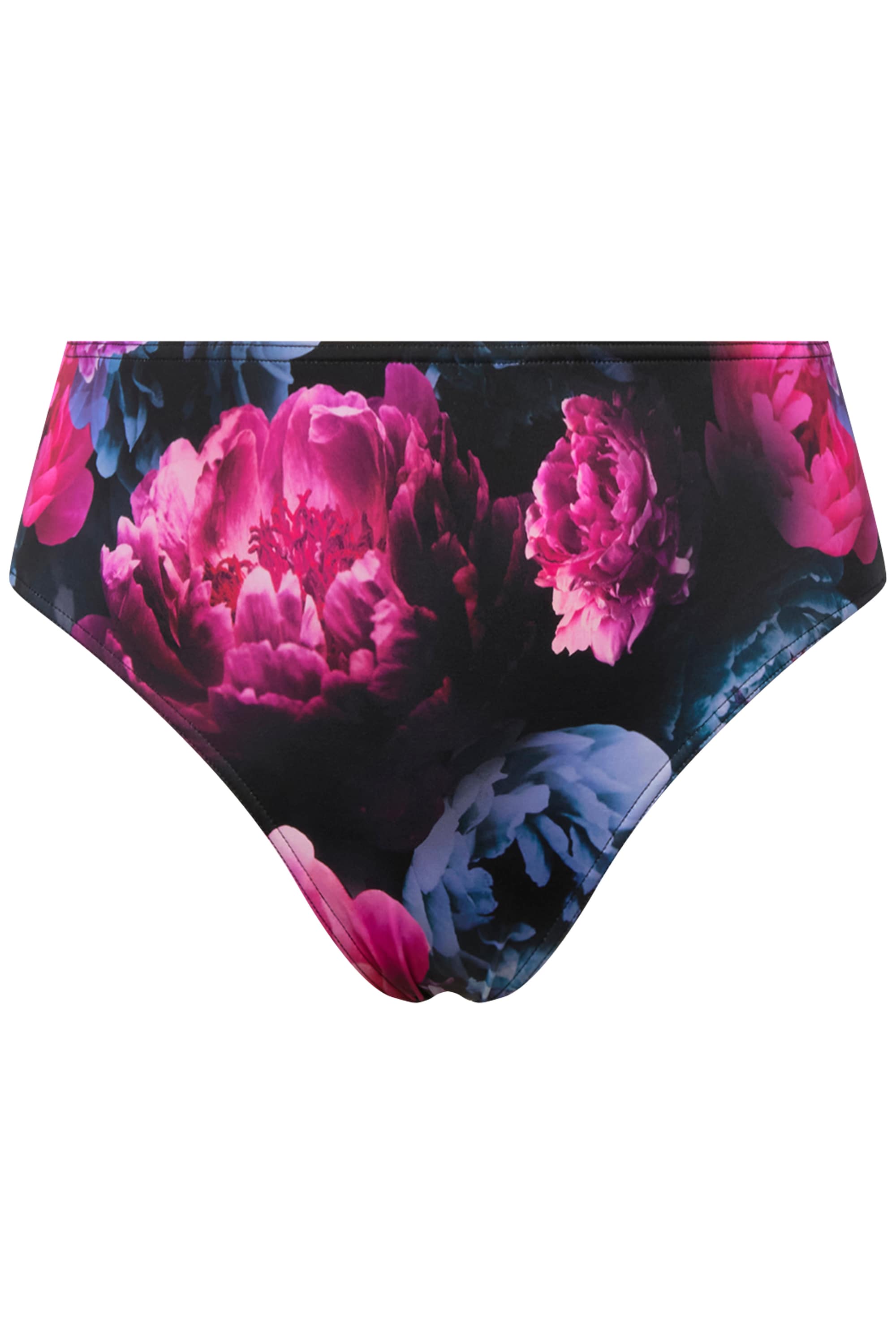 Ulla Popken Damen große Größen Tankini Pfingstrosen Softcups Schößchen 827484