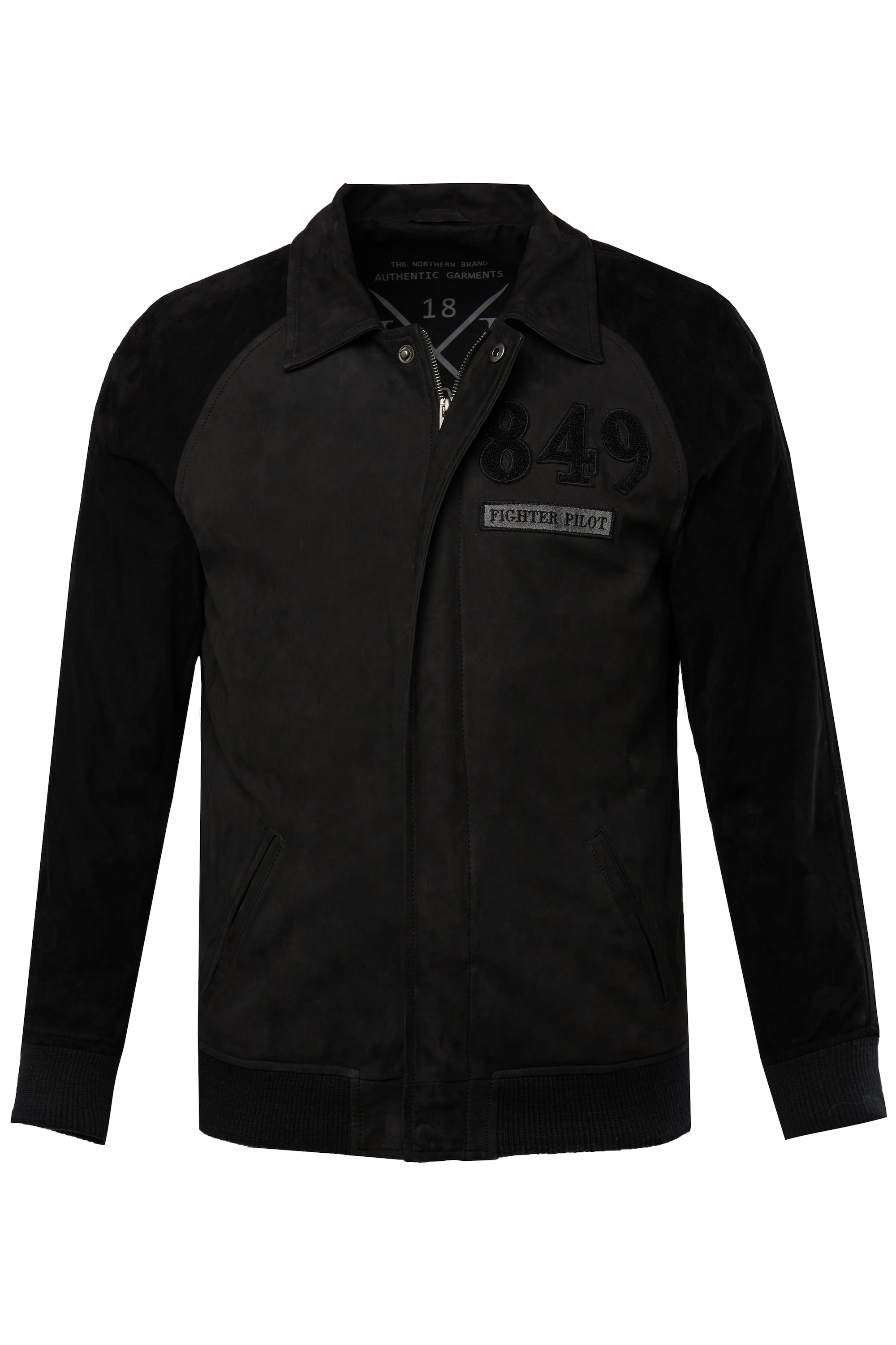 JP 1880 Herren große Größen Lederblouson Leder feinstes Lammnappaleder