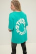 T-shirt oversize, col rond, imprimé Studio Untold dans le dos