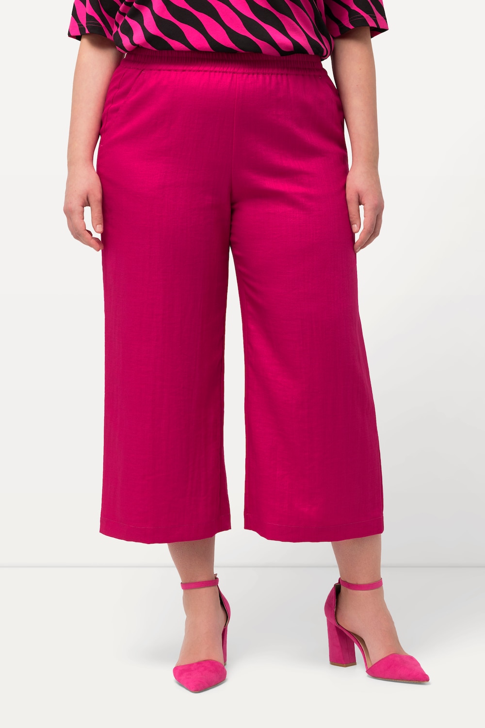 Große Größen Culotte, Damen, rosa, Größe: 50, Viskose/Synthetische Fasern, Ulla Popken