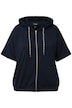 Bunda s kapucí, oversize, elastický lem