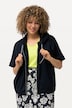 Hoodie-jas, oversized, capuchon, elastische zoom