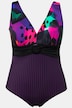 Badedragt, neonprint, striber, softcups, ring