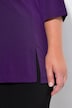 Longshirt, A-Linie, V-Ausschnitt, 3/4-Ärmel