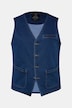 Gilet en jean FLEXNAMIC®, avec encolure en V