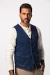 Gilet en jean FLEXNAMIC®, avec encolure en V