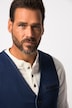 Gilet en jean FLEXNAMIC®, avec encolure en V