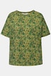 T-Shirt, Rundhals, kleiner Paisley Print