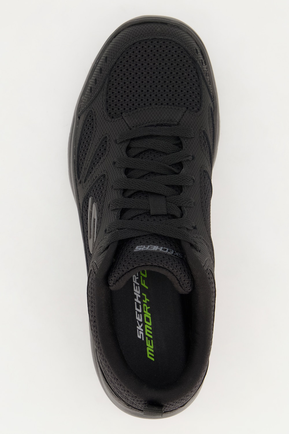 Stora storlekar Sneakers, Her, svart, storlek: 44, Syntetfibrer, JP1880