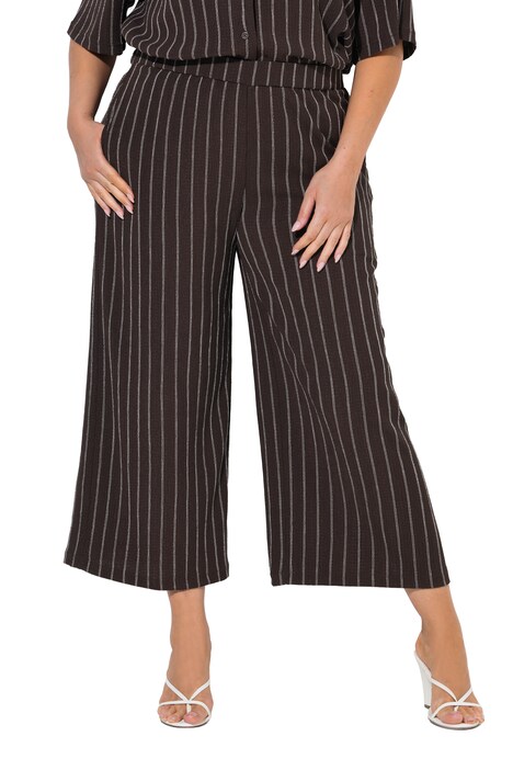 Natahovací kalhoty, struktura, široké nohavice, elastický pas