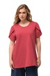 Tričko, barvené, A střih, kulatý výstřih, krátké rukávy