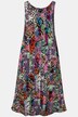 Mixed Print Sleeveless Dress