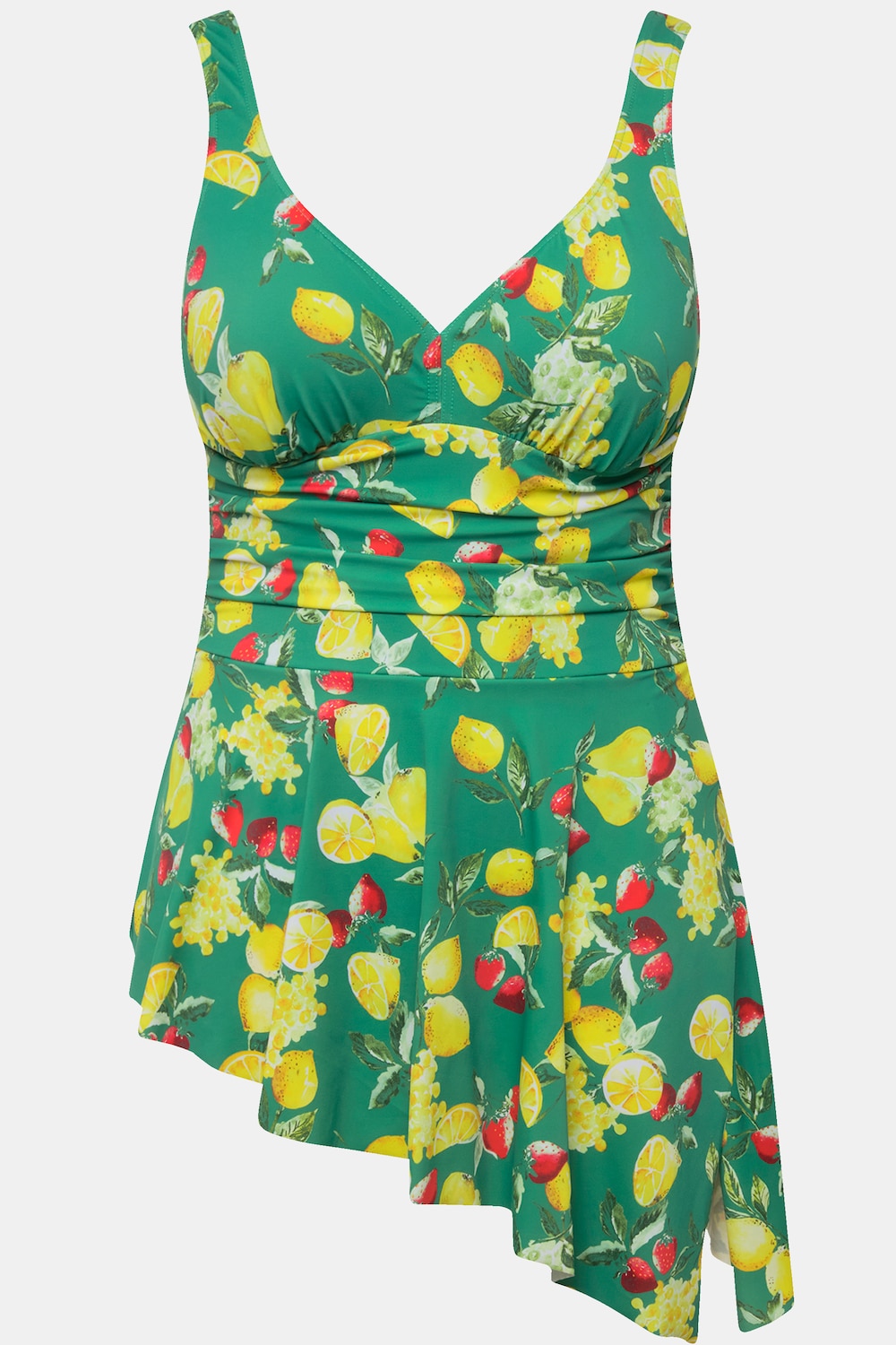 Stora storlekar Badklänning, Dam, turkos, storlek: 60, Polyester/Syntetfibrer/Elastan, Ulla Popken