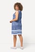 Sleeveless Paisley Swing Dress