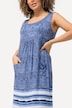 Sleeveless Paisley Swing Dress