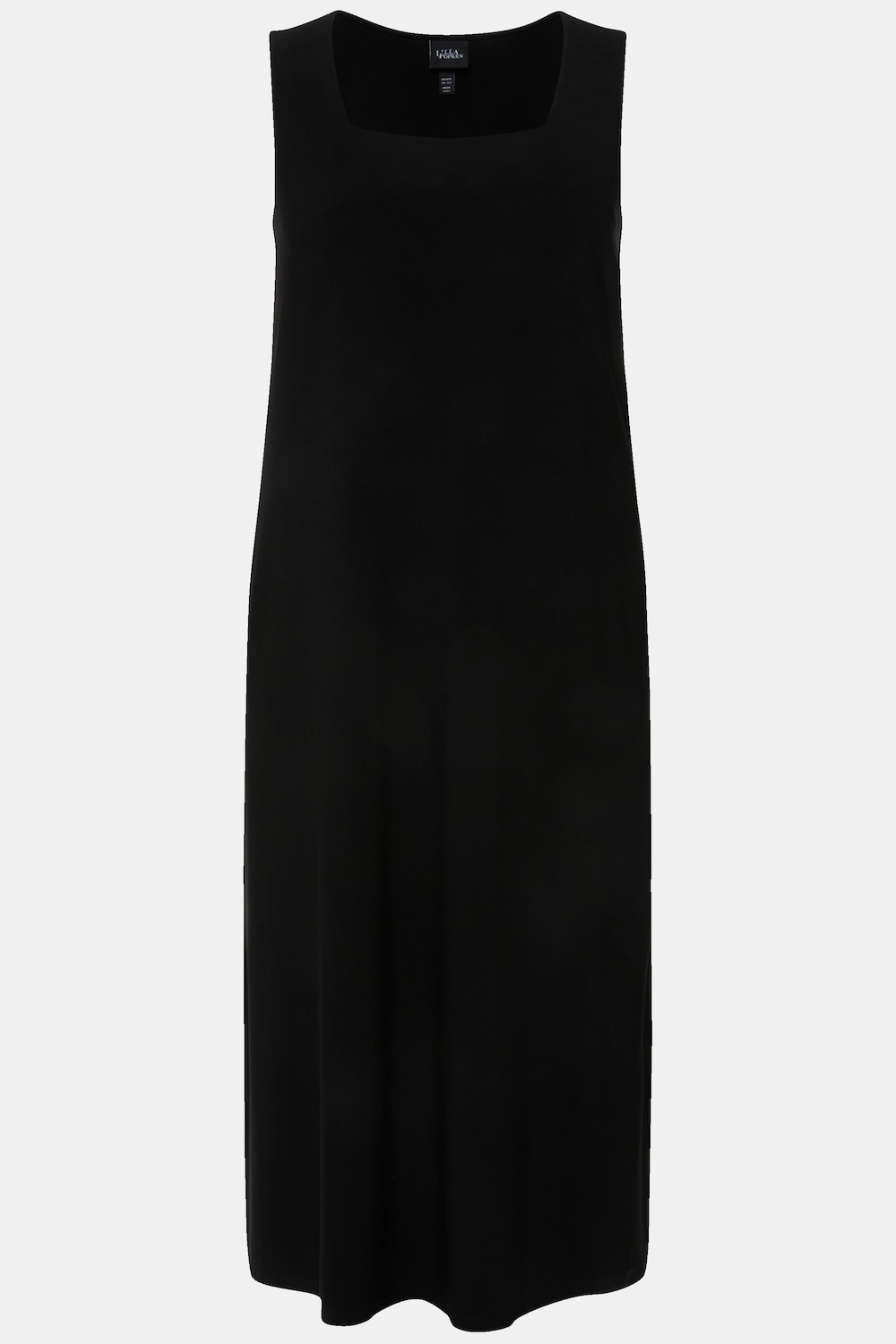 Stora storlekar Jerseyklänning, Dam, svart, storlek: 42/44, Polyester, Ulla Popken