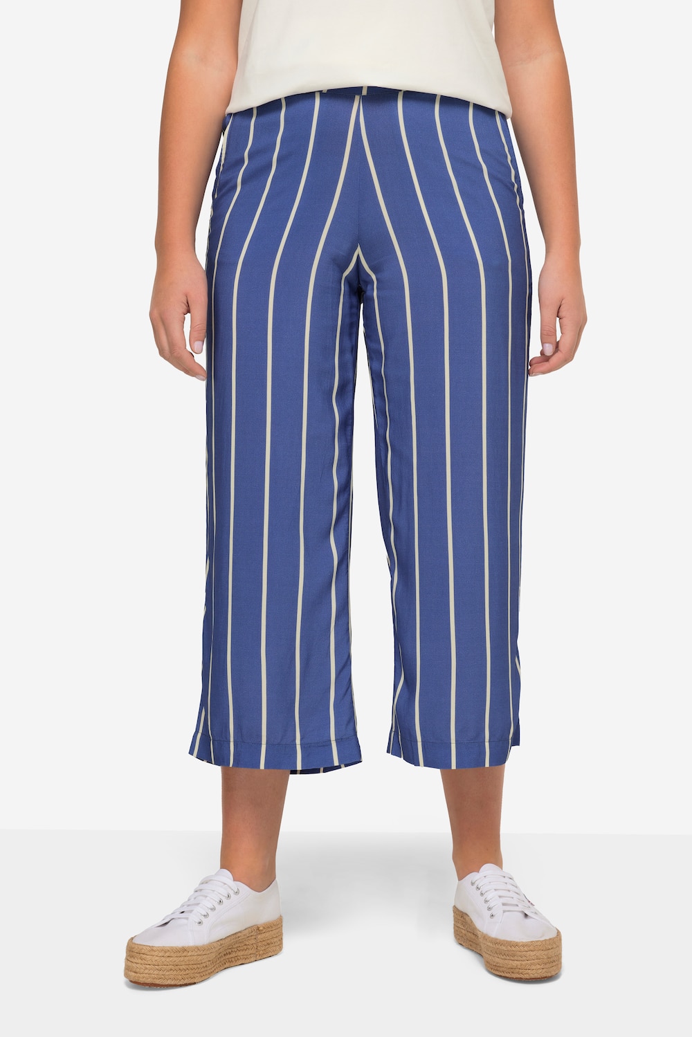 Große Größen Hose, Damen, blau, Größe: 56, Viskose, LAURASON