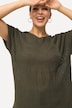 Pullover, Palmen, oversized, U-Boot-Ausschnitt, Halbarm