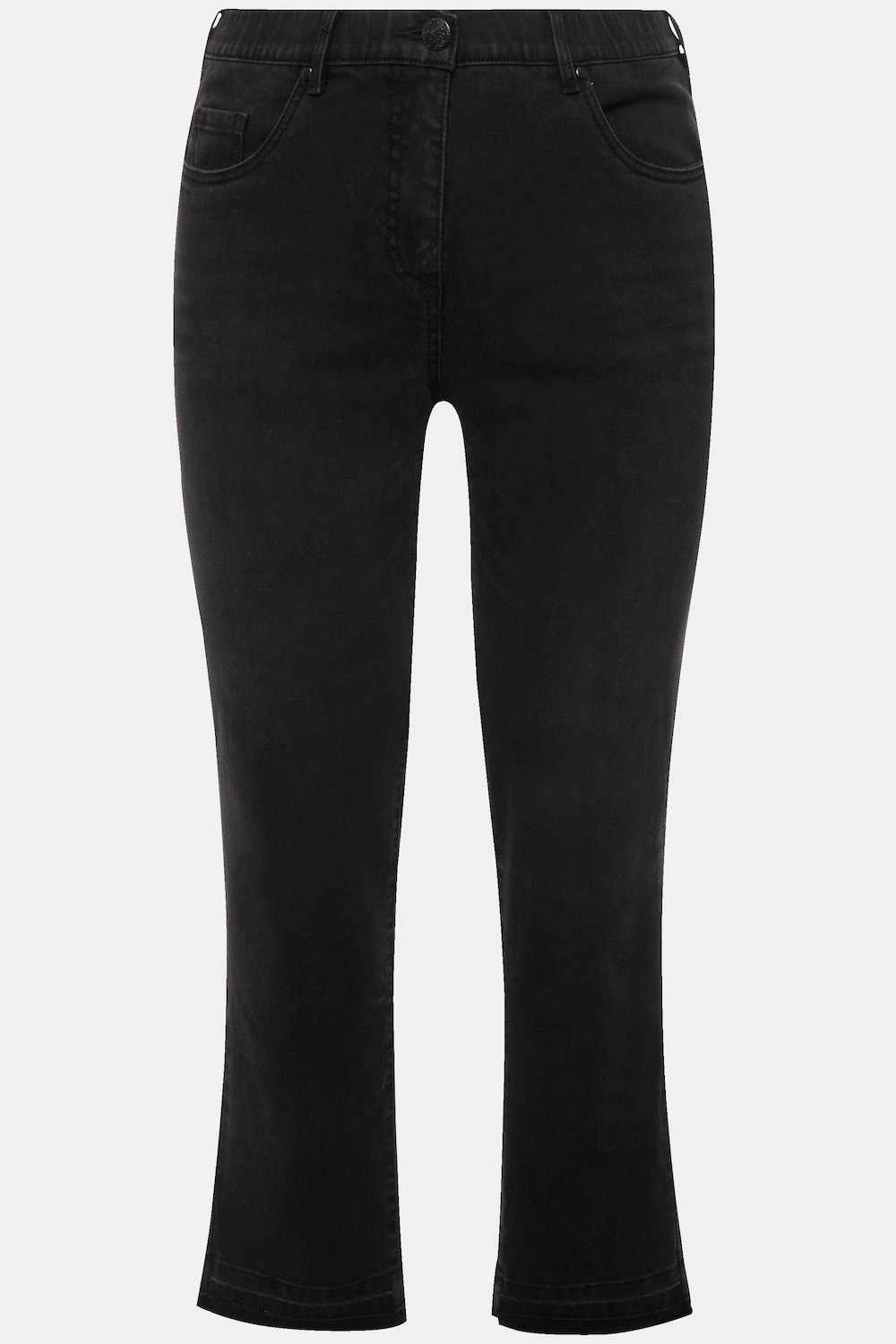 Stora storlekar Jeans Sarah, Dam, svart, storlek: 50, Bomull/Polyester/Viskos, Ulla Popken
