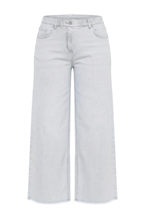 Džíny Mary, třásňový lem, široké nohavice, stečové