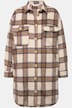 Longline Plaid Shacket