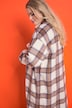 Longline Plaid Shacket