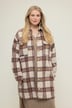 Longline Plaid Shacket