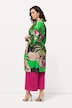 Kimono, palmer, bindebælte, 3/4-ærmer
